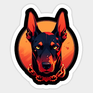 doberman Sticker